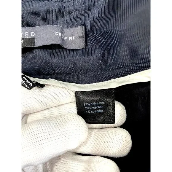 The Limited Collection Navy Blue Drew Fit Dress Pants Women's Trousers Size 16S - Picture 6 of 8